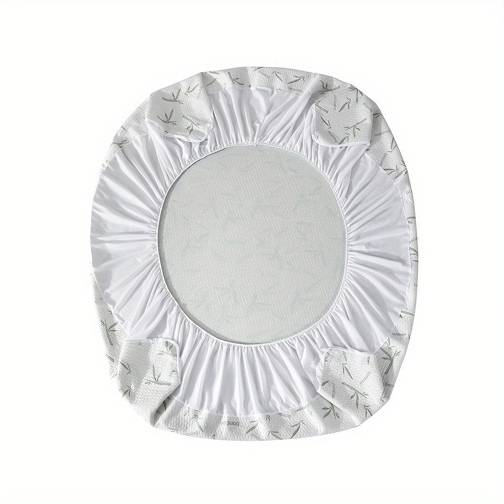 Bamboo Mattress Protector with Cooling 3D Air Layer