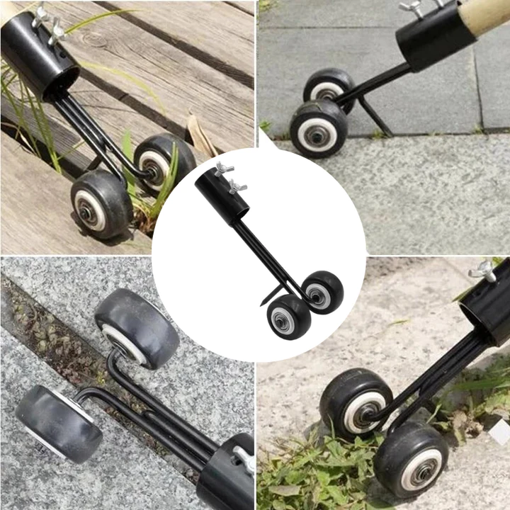 Double-Wheel Joint Cleaner – Removes Weeds from Joints & Edges