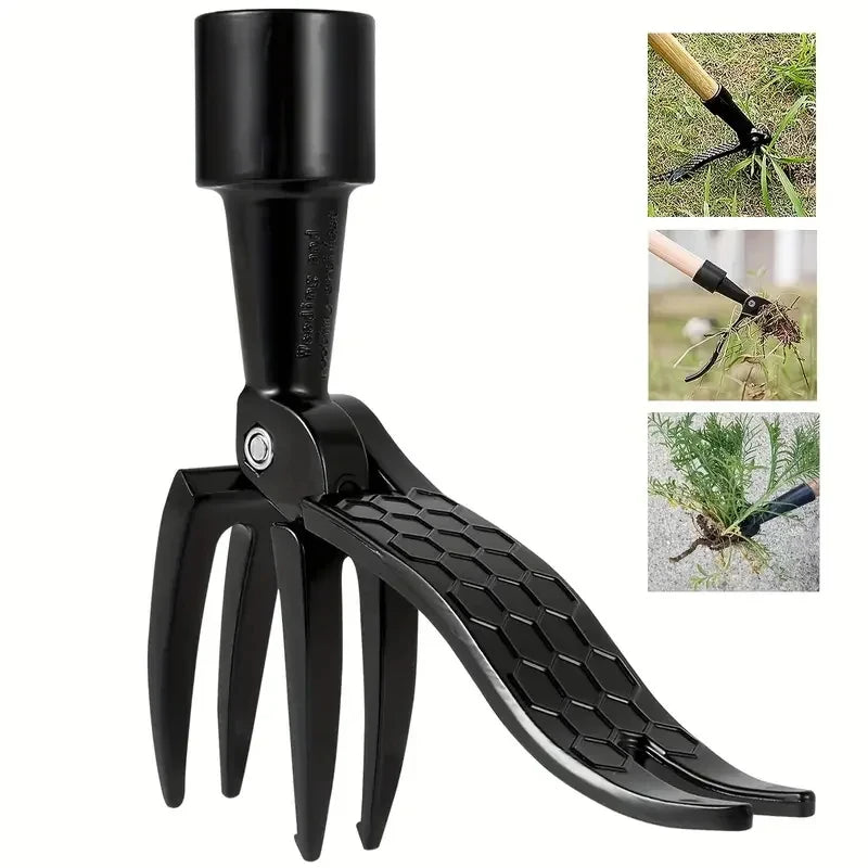 Ergonomic Long-Handled Weed Puller – Remove Weeds