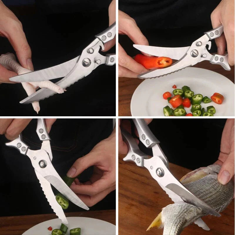 Stainless Steel Poultry Shears with Multifunction