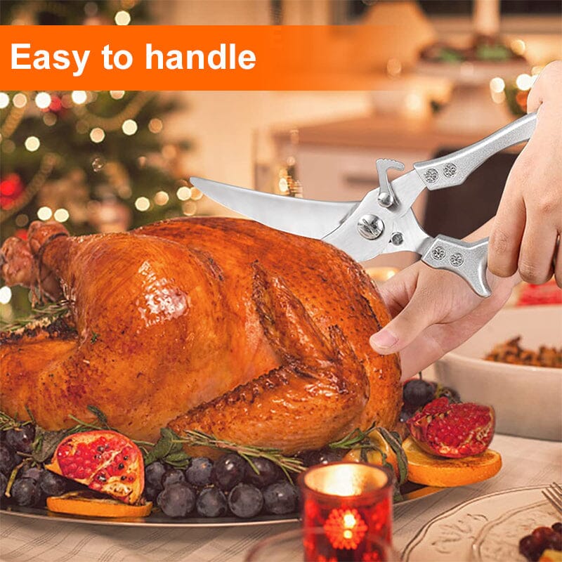 Stainless Steel Poultry Shears with Multifunction