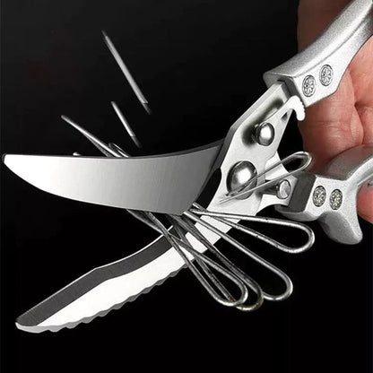 Stainless Steel Poultry Shears with Multifunction