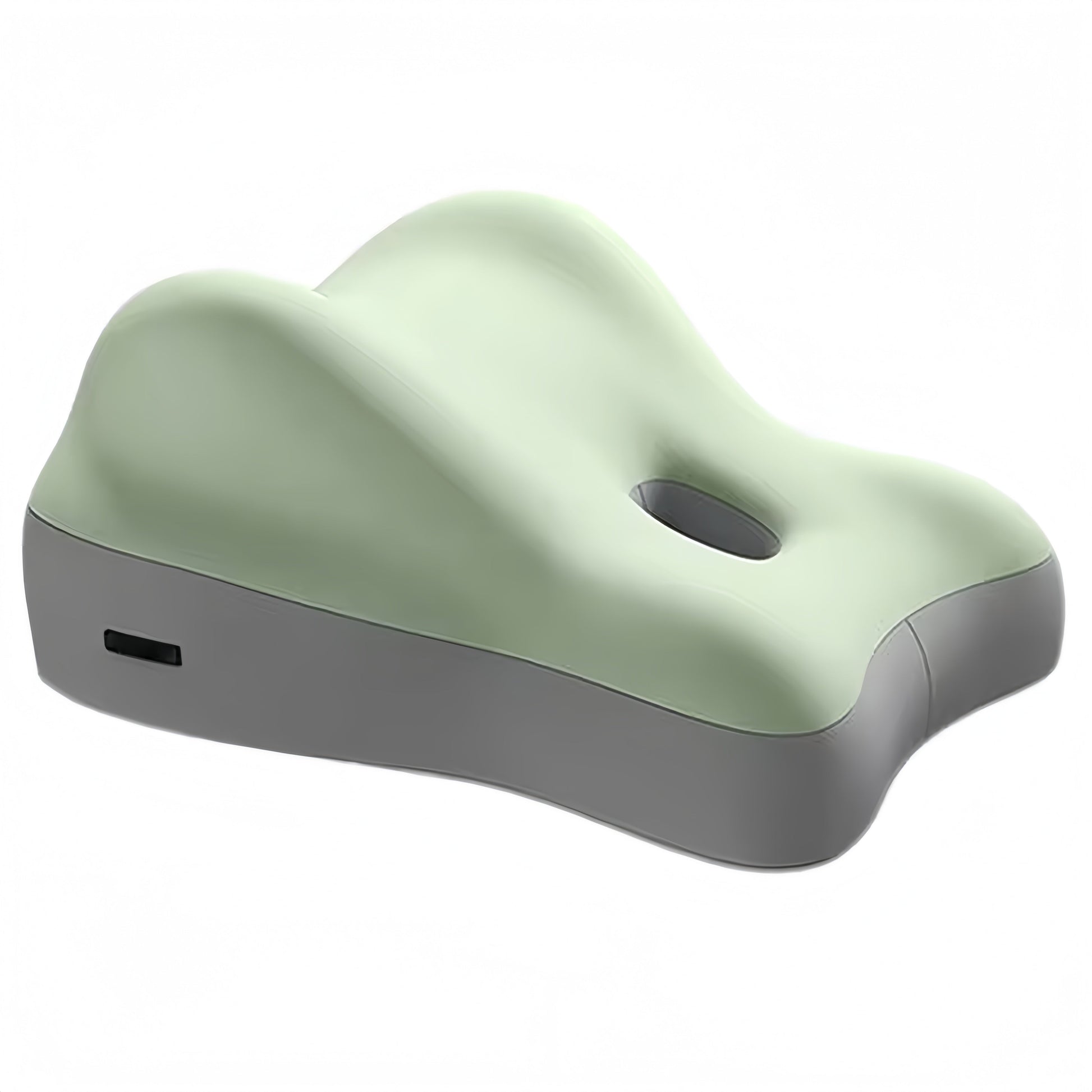 Wedge pillow for couples with ergonomic shape