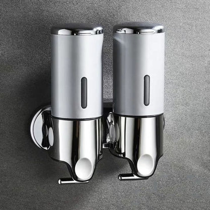 Wall-mounted soap dispenser – 500 ml capacity with pump mechanism