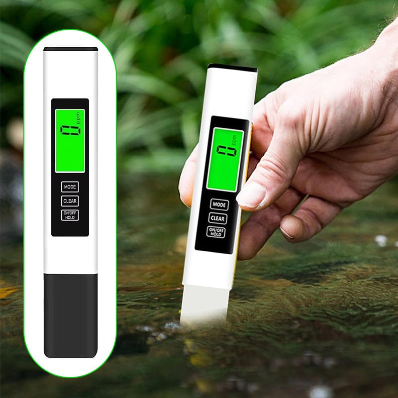 Water quality tester 4-in-1 with TDS measurement