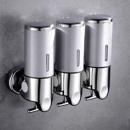 Wall-mounted soap dispenser – 500 ml capacity with pump mechanism
