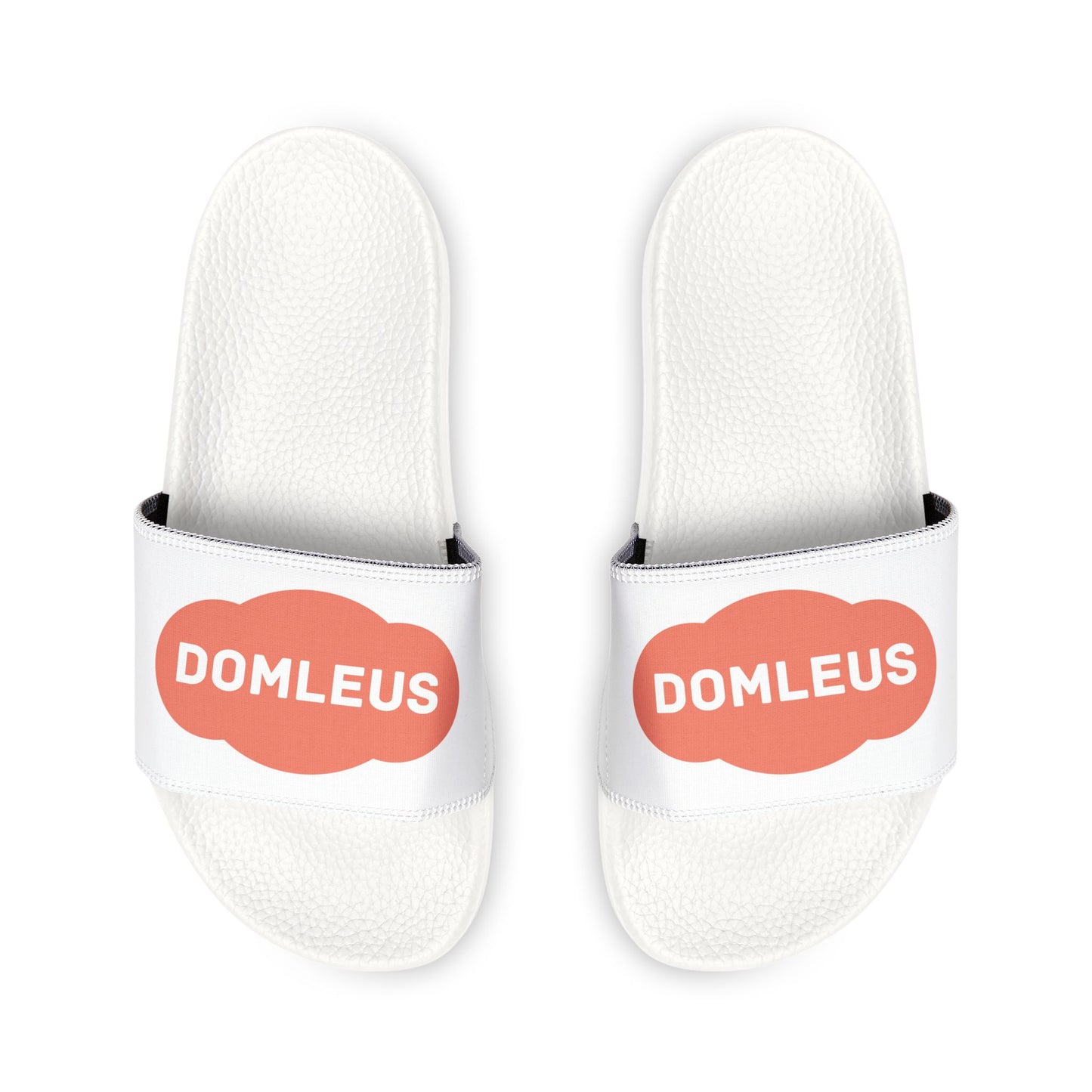 Domleus Sandalen – Weiße Sandalen mit abnehmbaren Riemen
