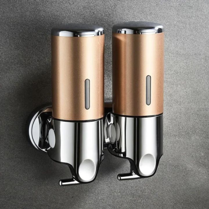 Wall-mounted soap dispenser – 500 ml capacity with pump mechanism