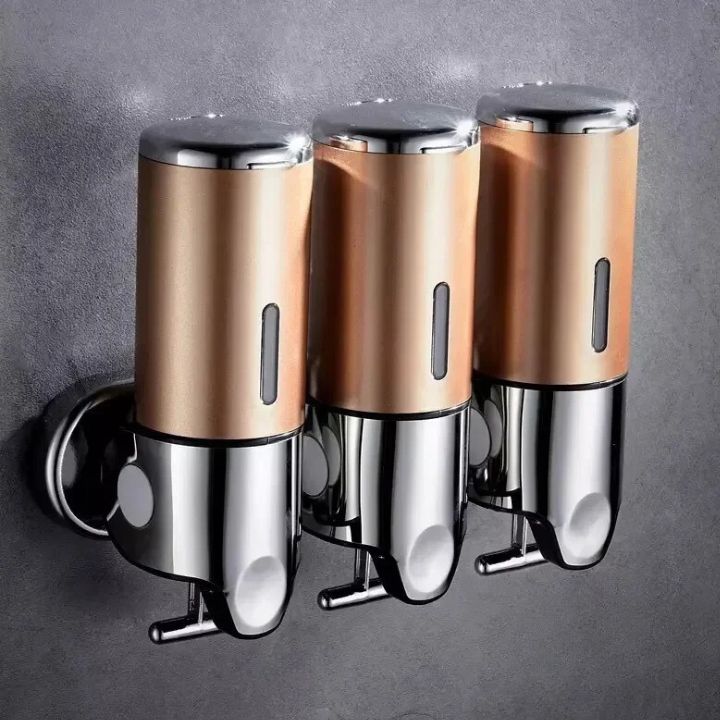 Wall-mounted soap dispenser – 500 ml capacity with pump mechanism