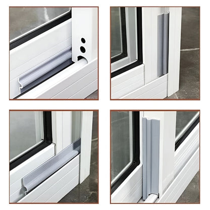 Self-adhesive window seal for doors and windows