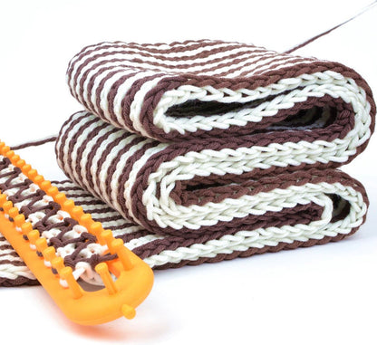 Knitting Frame Without Needles – Simple Wrapping Technique