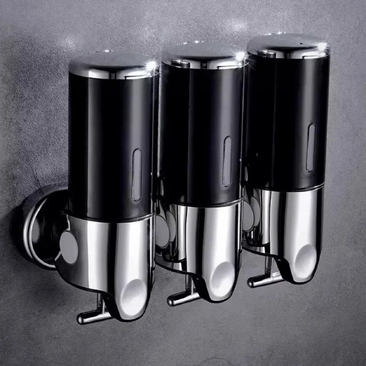 Wall-mounted soap dispenser – 500 ml capacity with pump mechanism