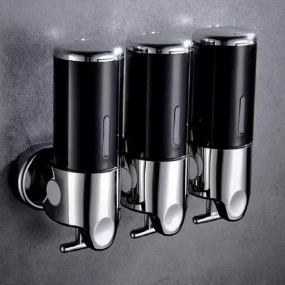 Wall-mounted soap dispenser – 500 ml capacity with pump mechanism