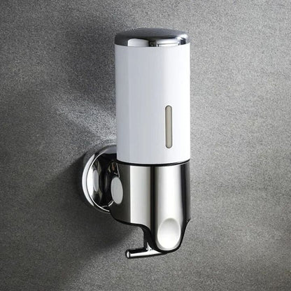 Wall-mounted soap dispenser – 500 ml capacity with pump mechanism