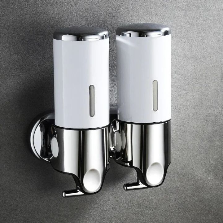 Wall-mounted soap dispenser – 500 ml capacity with pump mechanism