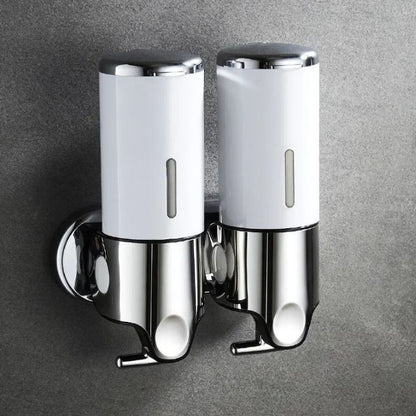 Wall-mounted soap dispenser – 500 ml capacity with pump mechanism