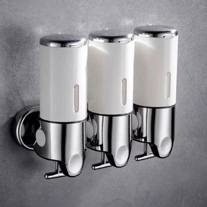 Wall-mounted soap dispenser – 500 ml capacity with pump mechanism