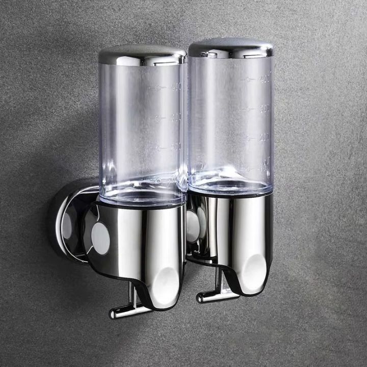 Wall-mounted soap dispenser – 500 ml capacity with pump mechanism