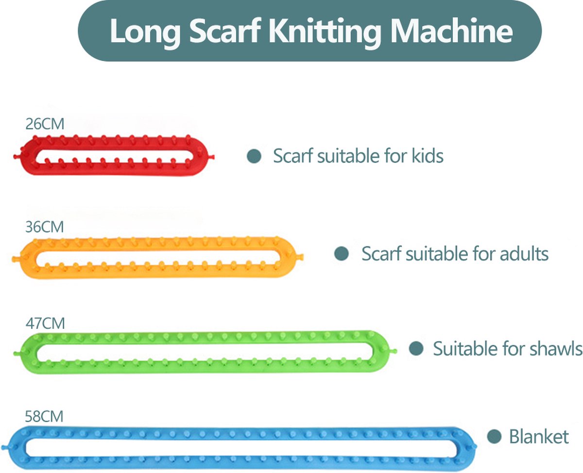Knitting Frame Without Needles – Simple Wrapping Technique