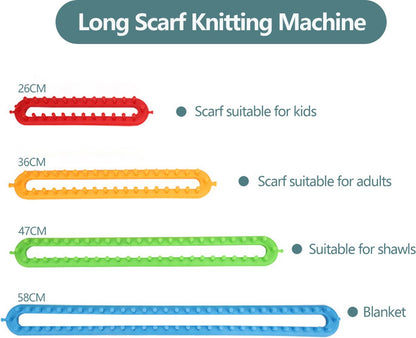 Knitting Frame Without Needles – Simple Wrapping Technique