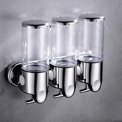 Wall-mounted soap dispenser – 500 ml capacity with pump mechanism