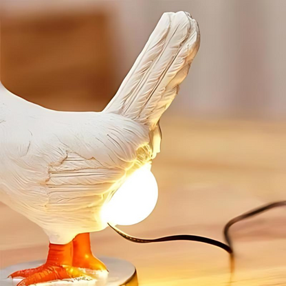 Chicken Table Lamp – Funny Decoration with Warm Light