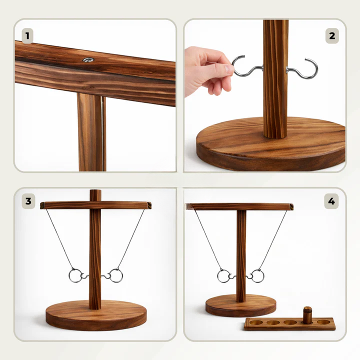 Wooden Ring Toss Game – Fun for the Whole Family