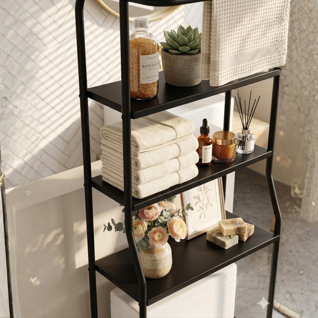 Toilet Shelf with 3 Levels