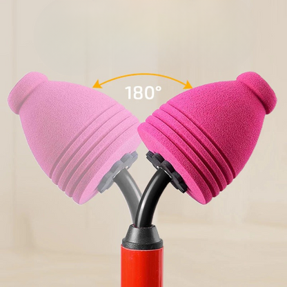 High-pressure drain cleaner — clear clogs without chemicals (toilet, sink, shower)