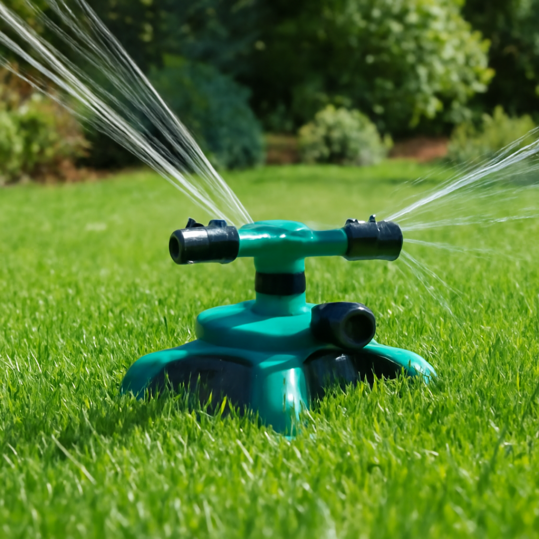 360° Lawn Sprinkler – Even Watering Without Repositioning