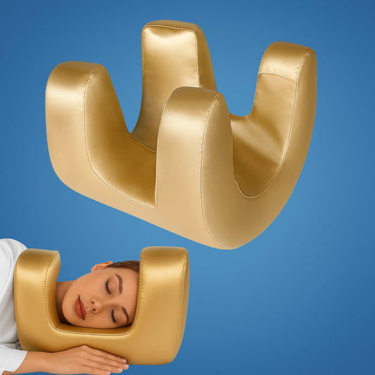 Beauty Pillow for Side Sleepers - Anti-Wrinkle Memory Foam