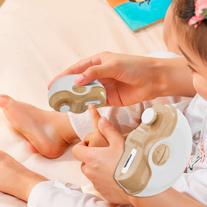 Electric nail clipper with integrated file