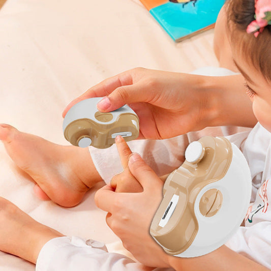 Electric nail clipper with integrated file