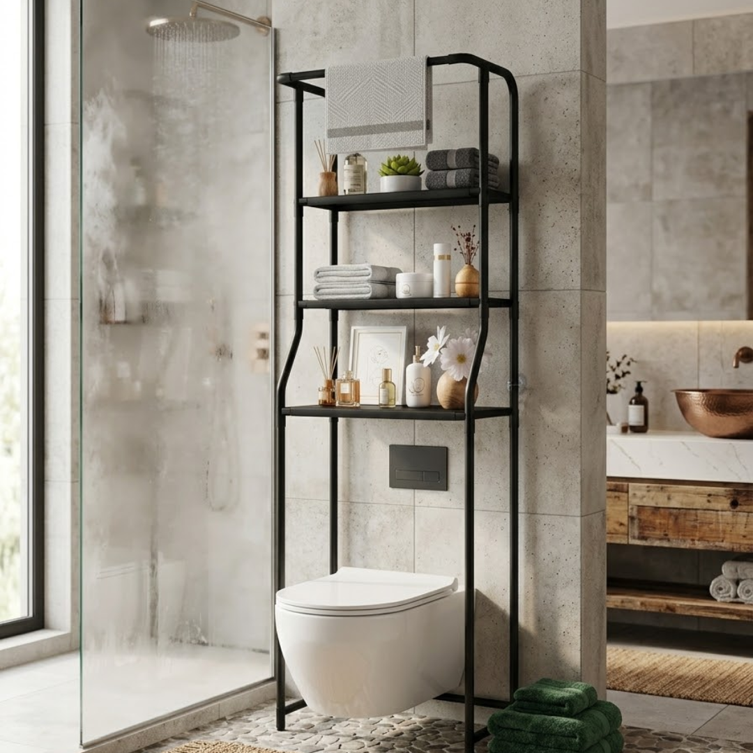 Toilet Shelf with 3 Levels