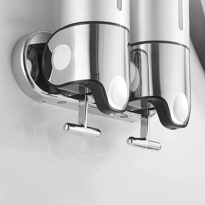 Wall-mounted soap dispenser – 500 ml capacity with pump mechanism