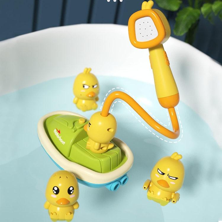 Bath Toy Shower Head with Ducks – Water Fun for Kids