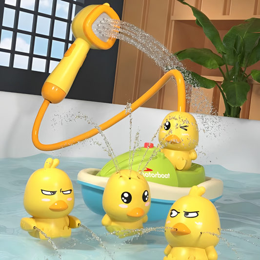 Bath Toy Shower Head with Ducks – Water Fun for Kids