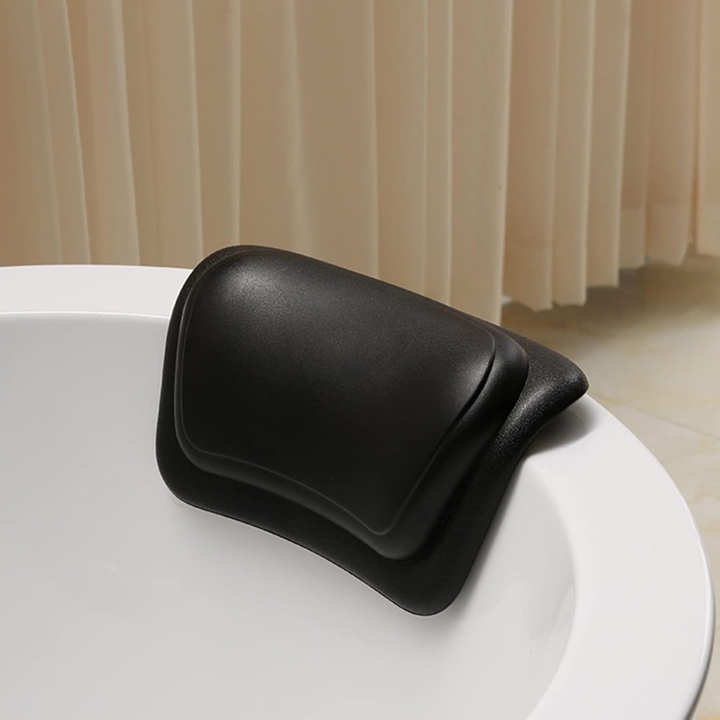 Bathtub pillow with suction cup – pure relaxation, non-slip & waterproof