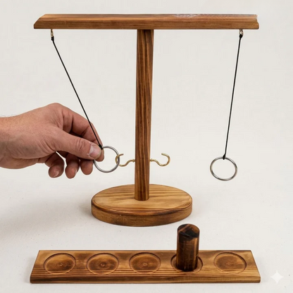 Wooden Ring Toss Game – Fun for the Whole Family