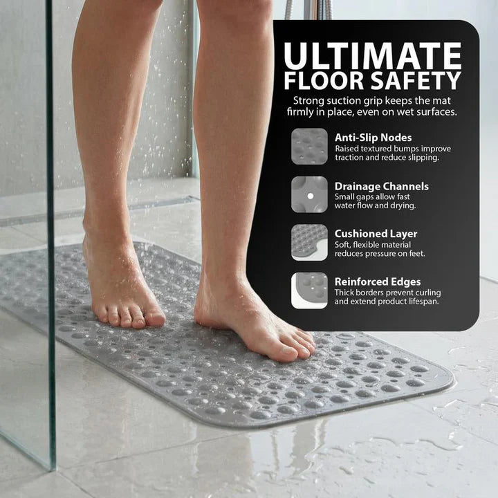 Non-slip shower mat – Secure grip on wet floors