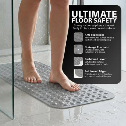 Non-slip shower mat – Secure grip on wet floors