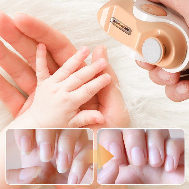 Electric nail clipper with integrated file
