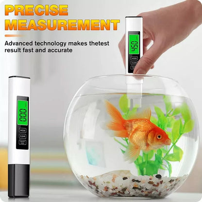 Water quality tester 4-in-1 with TDS measurement