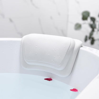 Bathtub pillow with suction cup – pure relaxation, non-slip & waterproof