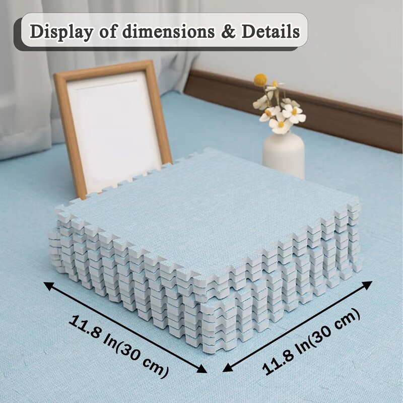 Puzzle Mat Tiles with Foam – Soft Floor Tiles