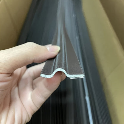 Self-adhesive window seal for doors and windows