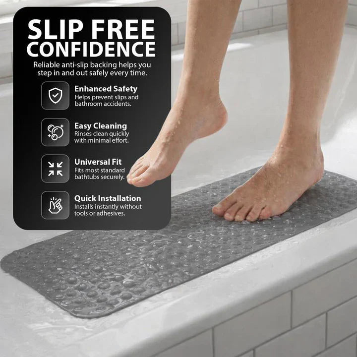 Non-slip shower mat – Secure grip on wet floors