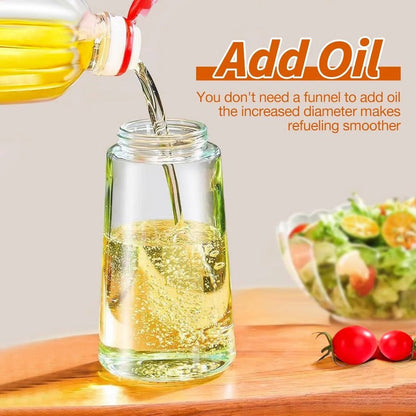 Glass Oil Sprayer 2-in-1 with Spray and Pour Function