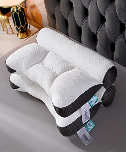 Memory Foam Neck Support Pillow with Spinal Alignment