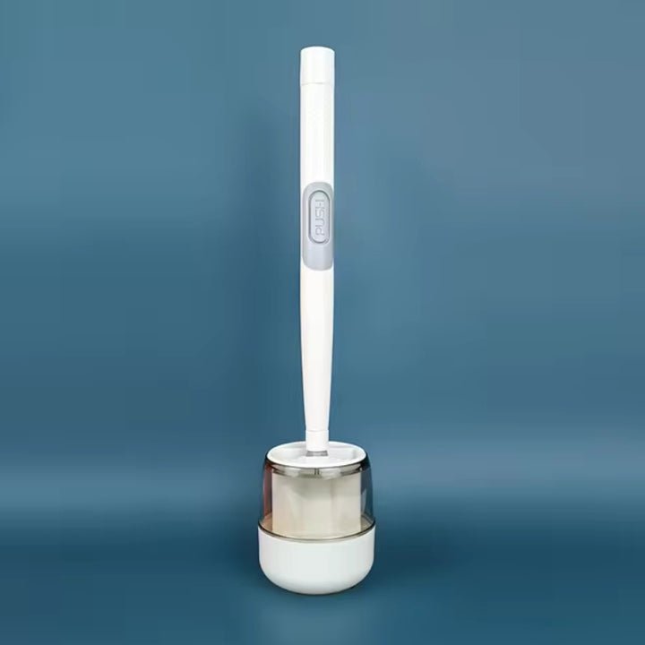 Toilet brush with spray function – wall mounting without drilling